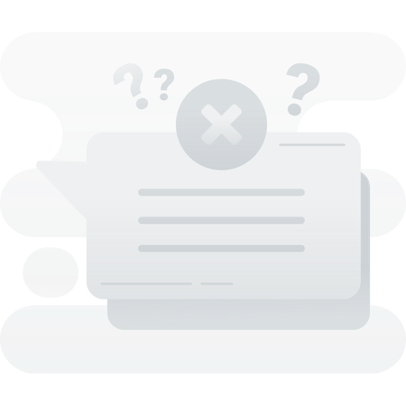 No communication  Illustration