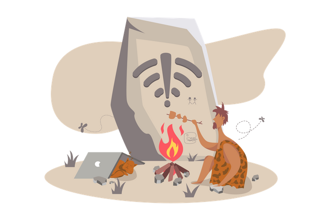 No connection  Illustration