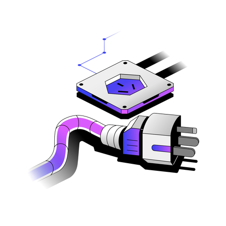 No Connection  Illustration