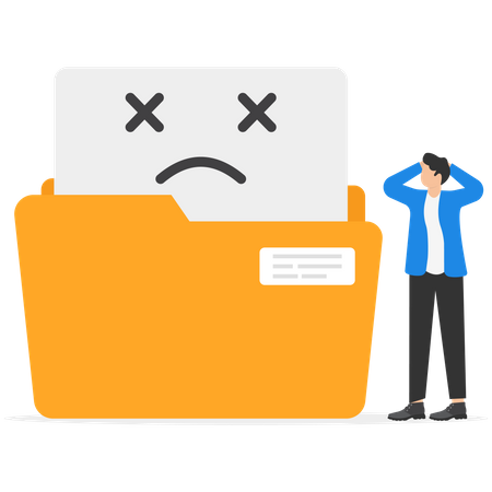 No data found Illustration