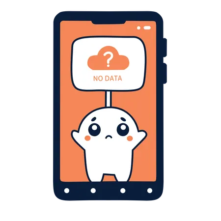 No data  Illustration