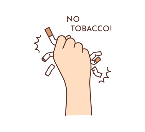 No Fumar  Ilustración