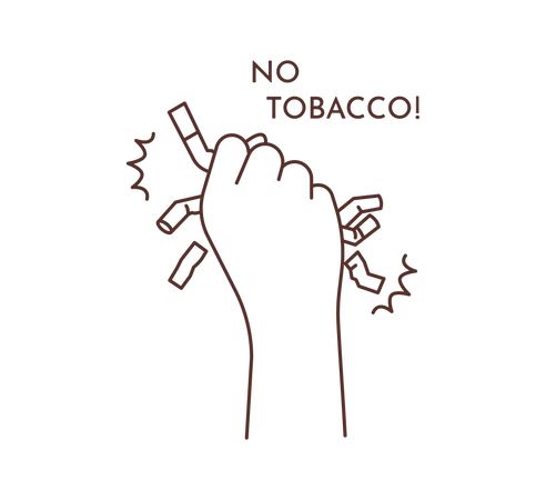 No Fumar  Ilustración