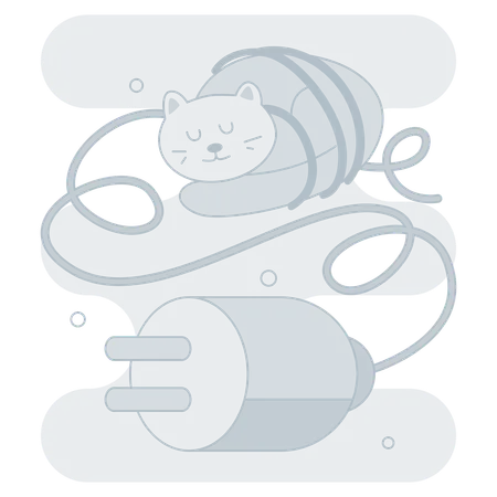 No Internet Connection  Illustration