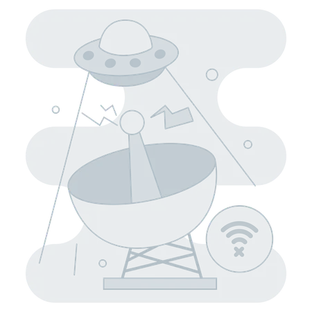 No Internet Connection  Illustration