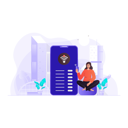No Internet errors  Illustration