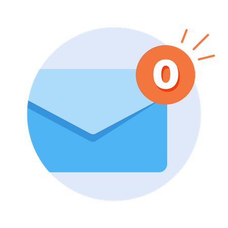 No Message  Illustration