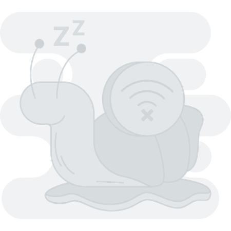 No network  Illustration