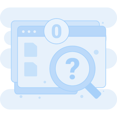 No Result Found  Illustration