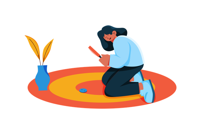 No Search Found  Illustration