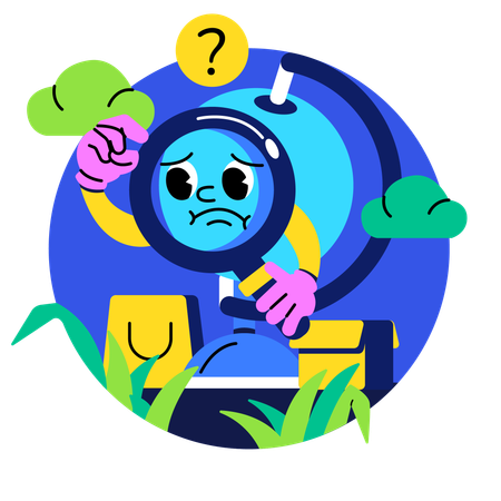 No Search Result  Illustration