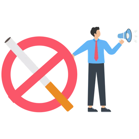 No Smoking  Illustration