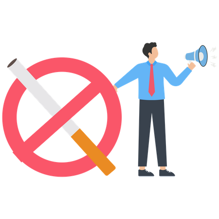 No Smoking  Illustration