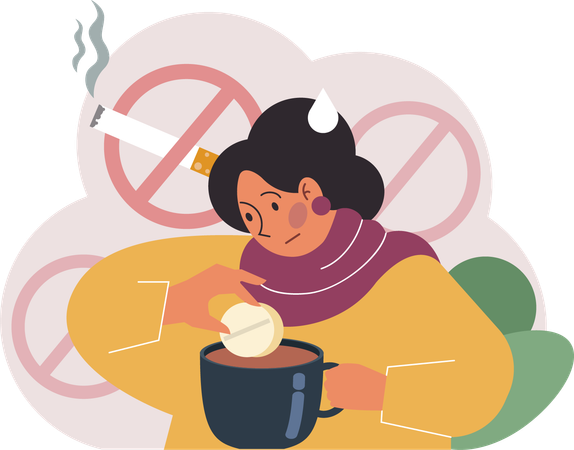 No smoking  Illustration