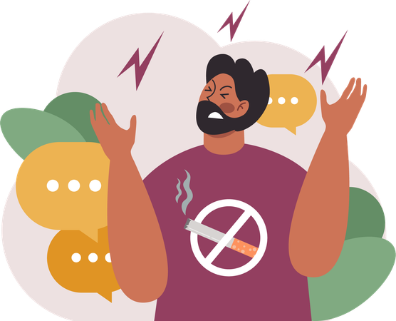 No smoking  Illustration