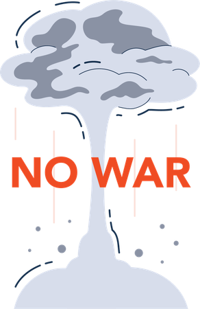 No war  Illustration