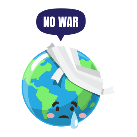 No war  Illustration