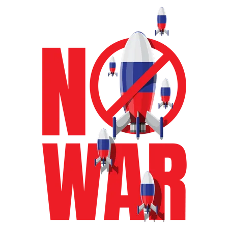 No War  Illustration