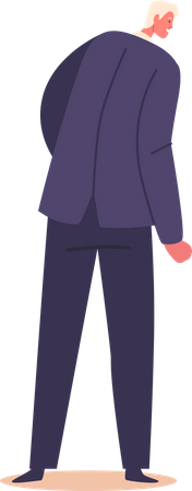 Noivo bem vestido  Ilustração