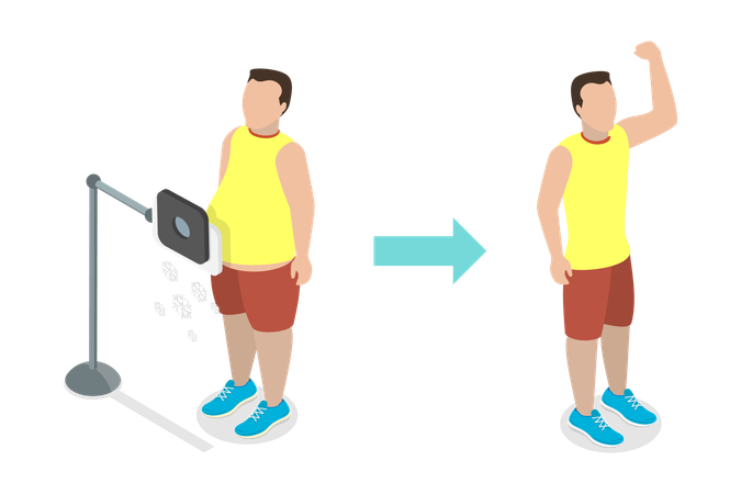 Non-invasive Body Fat Cooling  Illustration