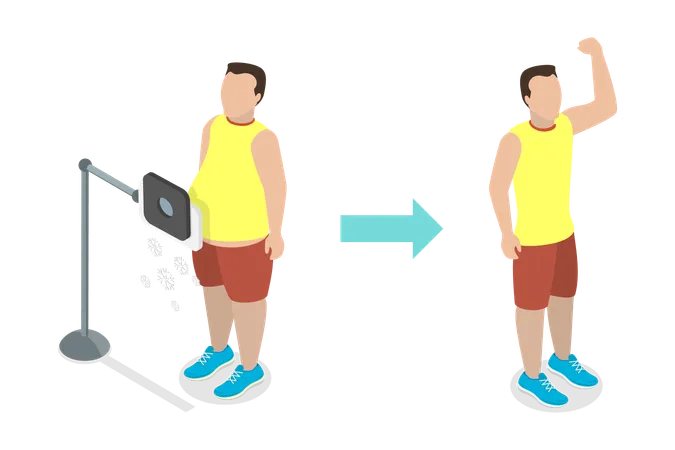 Non-invasive Body Fat Cooling  Illustration