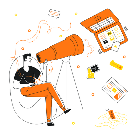 Not Found after searching with telescope  Illustration