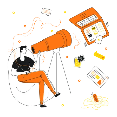 Not Found after searching with telescope  Illustration