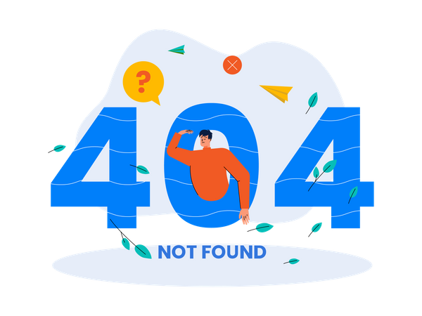 Not Found  Illustration