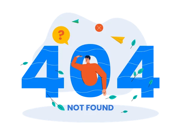 Not Found  Illustration