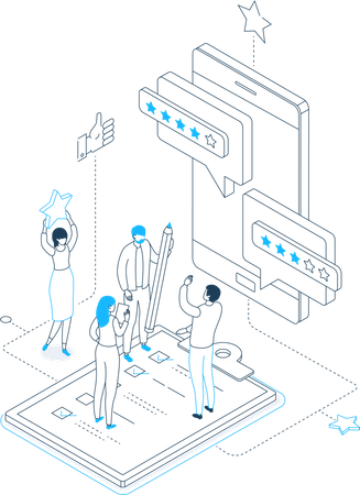 Évaluations d'entreprises  Illustration