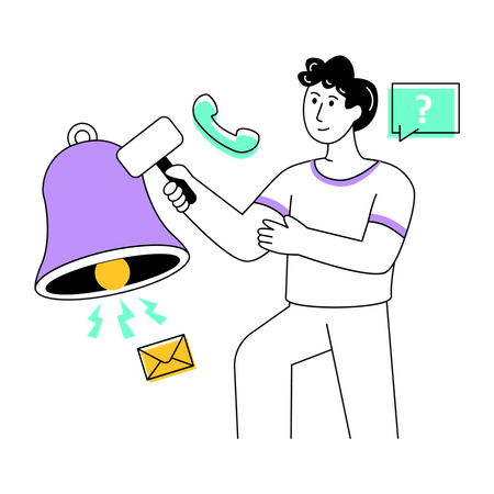 Notification  Illustration