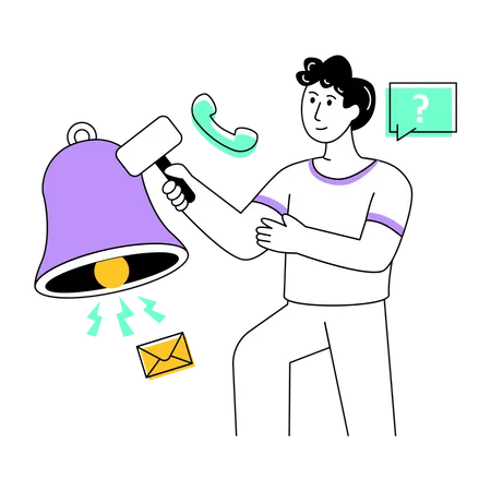 Notification  Illustration