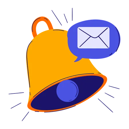 Notification Message  Illustration