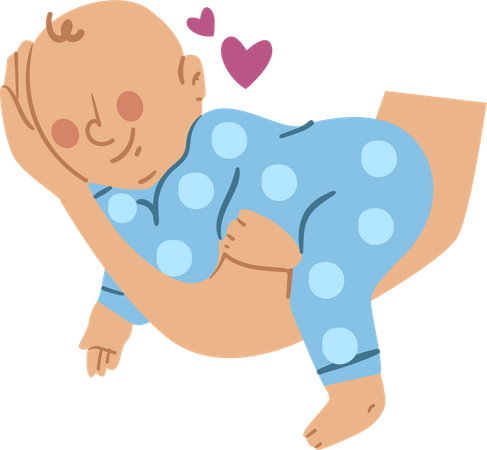 Nouveau né  Illustration