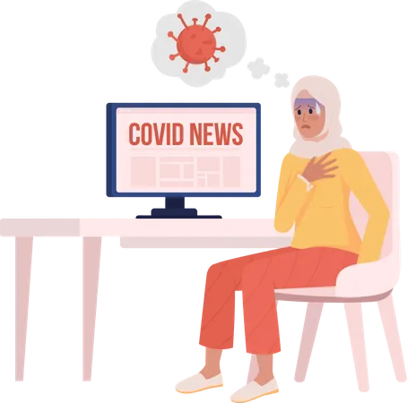 Nouvelle variante de covid  Illustration