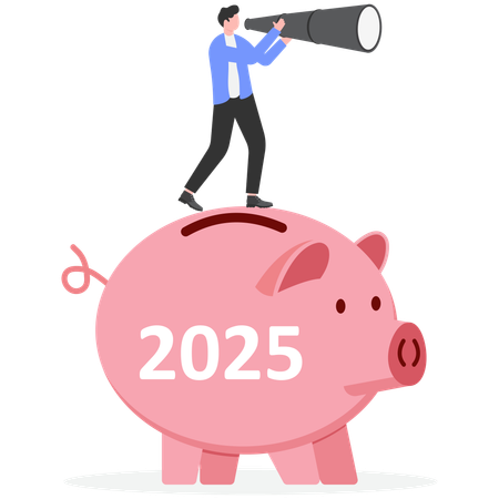 Novos investimentos empresariais e planos de negócios  Illustration
