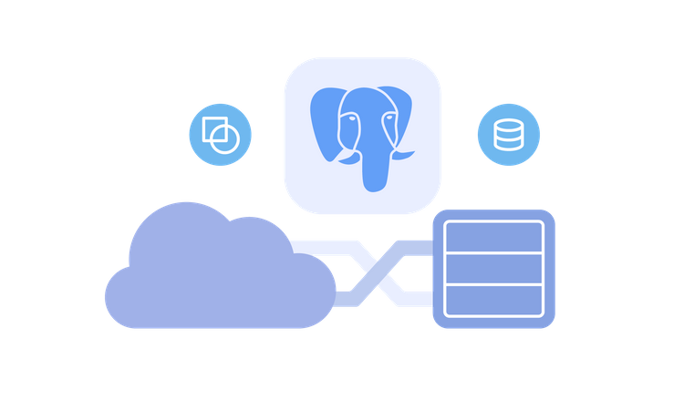 Nube sql  Ilustración