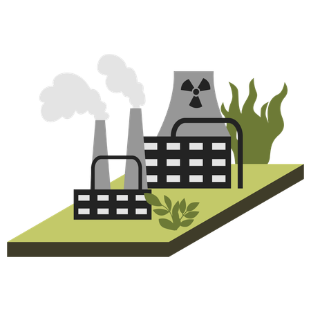 Nuclear energy  Illustration