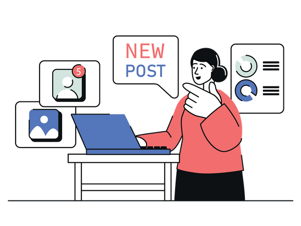 Nuevo contenido de la publicación  Ilustración