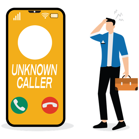 Nuisance calls  Illustration