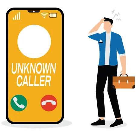 Nuisance calls  Illustration