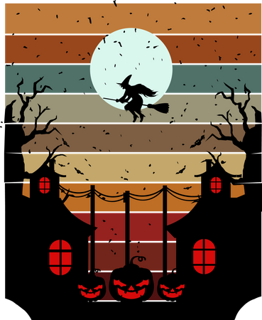 La nuit d'Halloween  Illustration