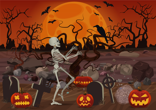 La nuit d'Halloween  Illustration