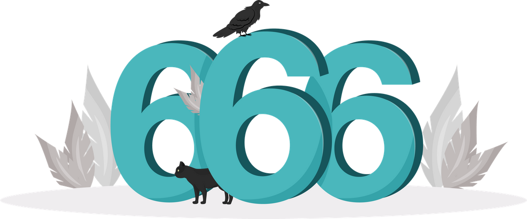 Number of the beast  Illustration