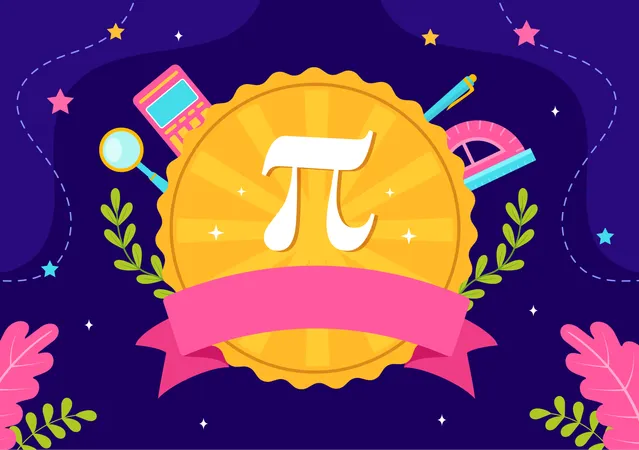 Number Pi  Illustration