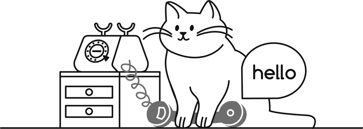 Número de contacto  Ilustración