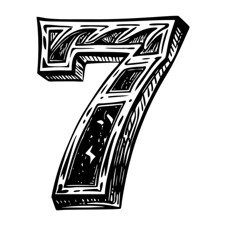 Número de la suerte  Ilustración