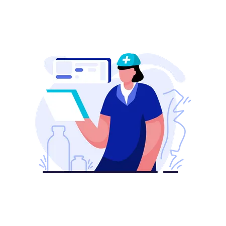 Nurse Manager  Illustration