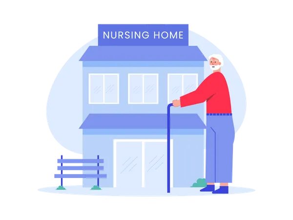 Nursing Home Illustration