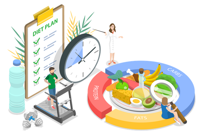 Nutrition Diet  Illustration